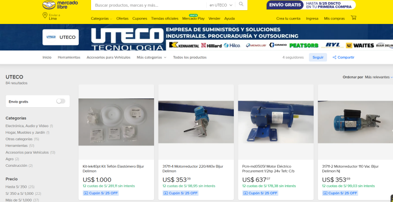 Utecco Mercado Libre