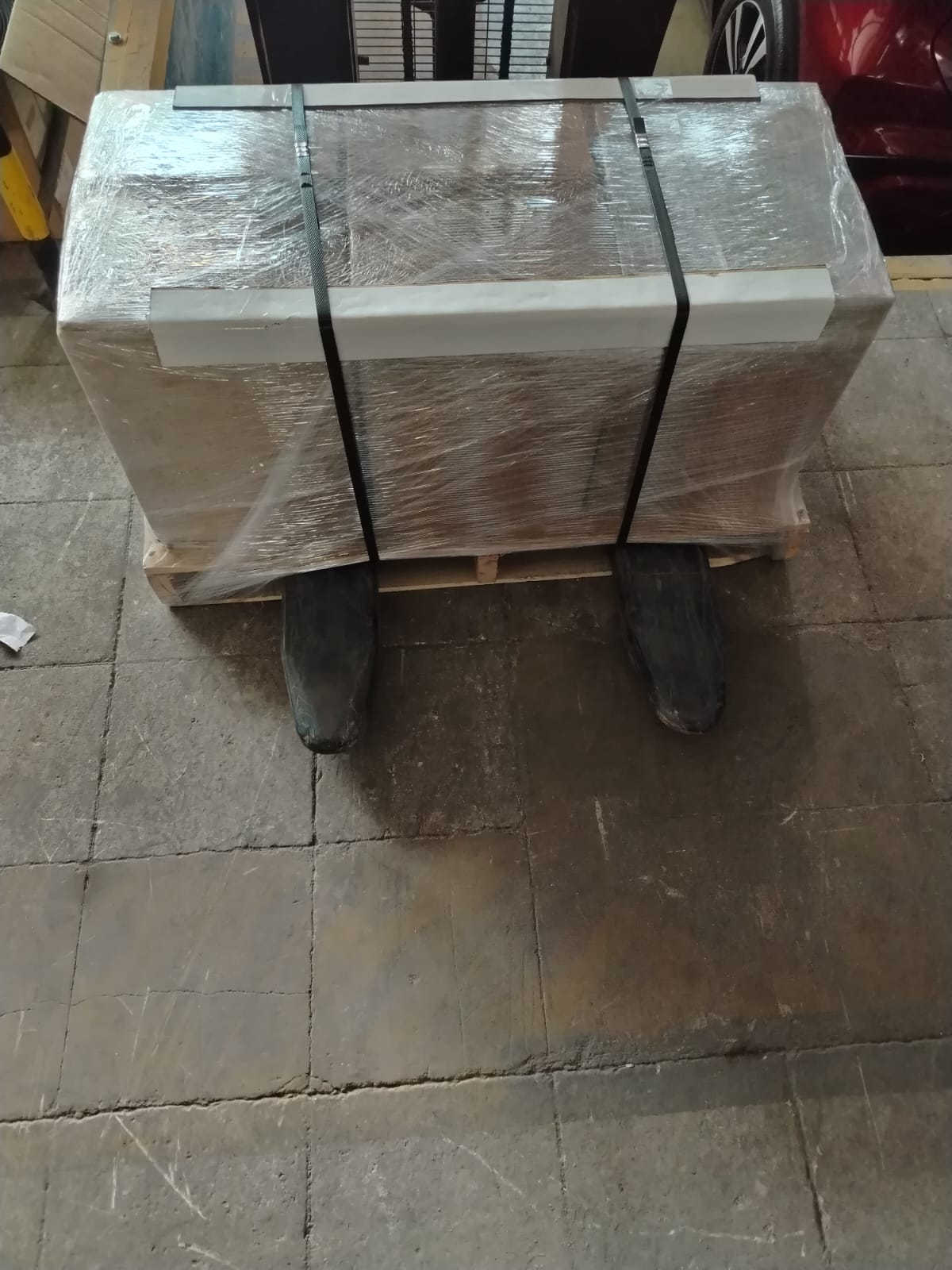 Despacho embalado sobre pallet del lubricante RYL Bio Wire Rope