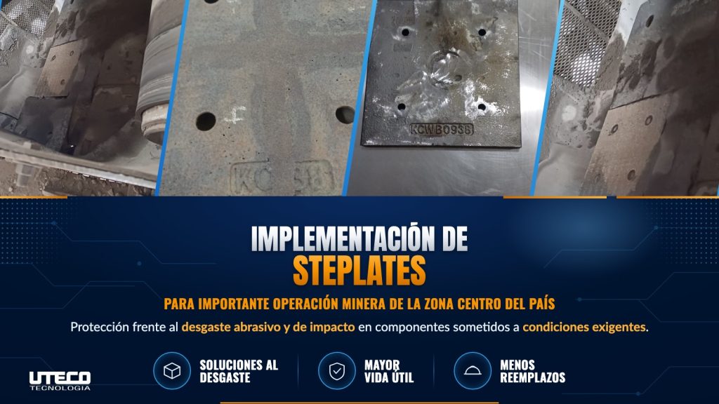 Banner del blog: implementación de Steplates para importante operación minera de la zona centro del país